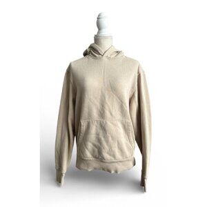 Women's Oversized Pullover Hoodie Beige Tan